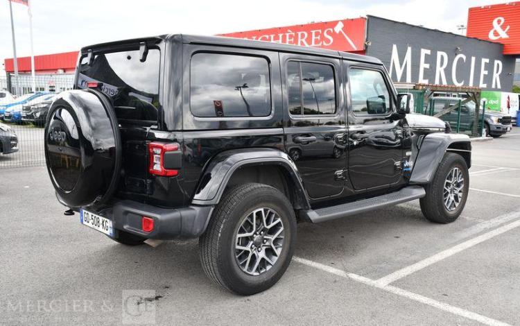 JEEP WRANGLER UNLIMITED 2,0 T 380CH 4XE OVERLAND COMMAND-TRAC NOIR GD-508-KG