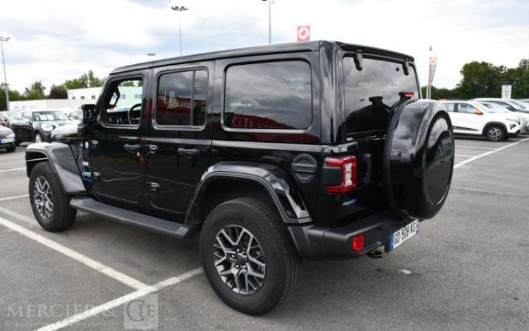 JEEP WRANGLER UNLIMITED 2,0 T 380CH 4XE OVERLAND COMMAND-TRAC NOIR GD-508-KG