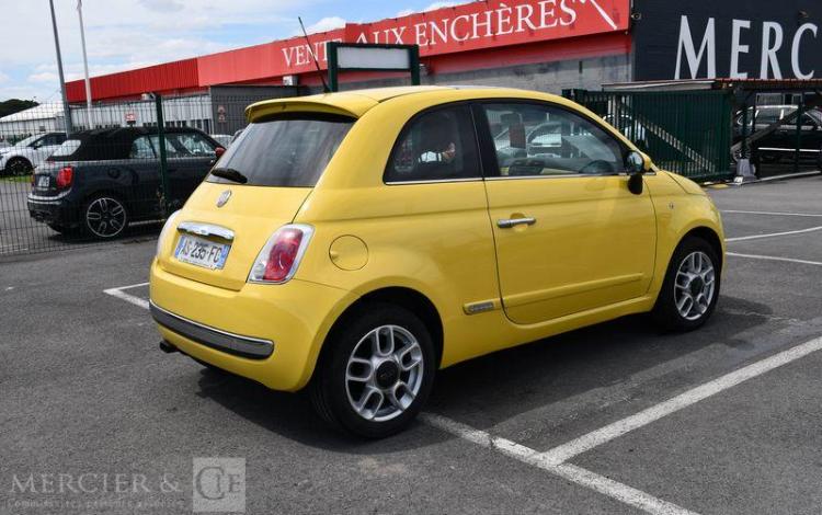 FIAT 500 1,3 MJT 75 LOUNGE JAUNE AS-235-FC