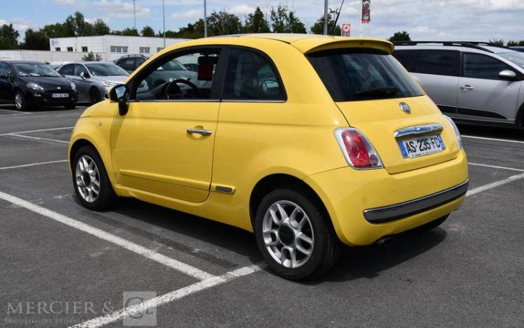 FIAT 500 1,3 MJT 75 LOUNGE JAUNE AS-235-FC