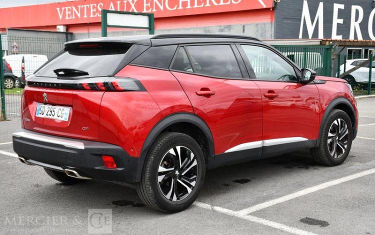 PEUGEOT 2008 PURETECH 130CH S&D EAT8 GT ROUGE GD-295-CG