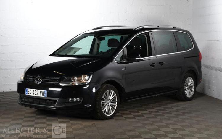 VOLKSWAGEN SHARAN TDI 140CH CUP 7PL NOIR EC-432-VA