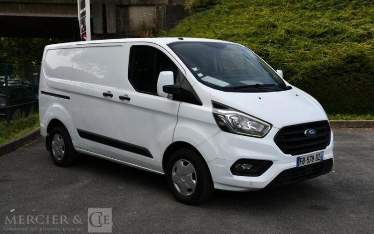 FORD TRANSIT CUSTOM 2,0 TDCI 130CH TREND BUSINESS BLANC FB-578-DZ