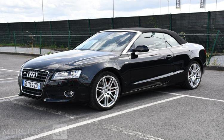 AUDI A5 CABRIOLET 2,0 TFSI NOIR GL-744-ZD