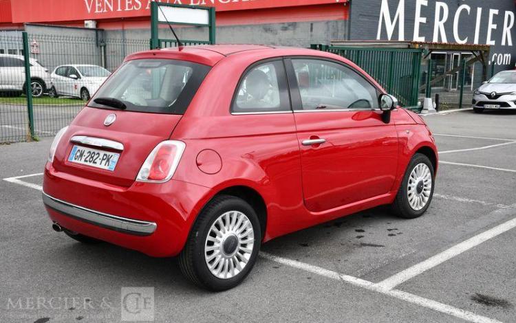 FIAT 500 1,3 MJTD 75 CH LOUNGE ROUGE GM-282-PK