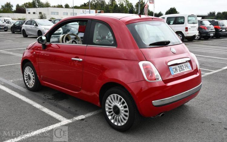 FIAT 500 1,3 MJTD 75 CH LOUNGE ROUGE GM-282-PK