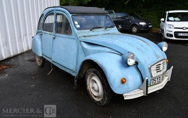 CITROEN 2CV TYPE AZKA BLEU 7513QM59