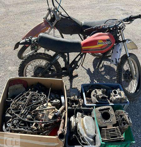 HONDA XLR400 400CM3 + XLR500 500CM3- AN 1981 + 1996  8586VV71