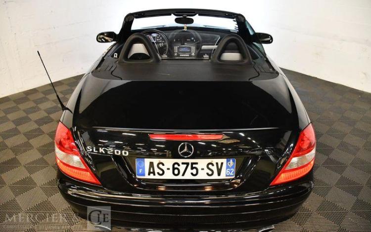 MERCEDES SLK 200 KOMPRESSOR NOIR AS-675-SV