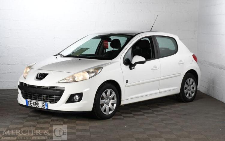 PEUGEOT 207 BLANC CE-686-JR