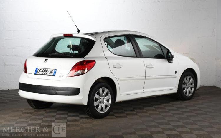 PEUGEOT 207 BLANC CE-686-JR