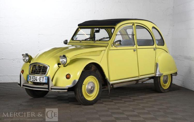 CITROEN 2CV JAUNE CK-534-ET