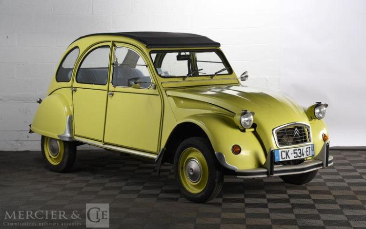 CITROEN 2CV JAUNE CK-534-ET