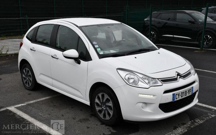 CITROEN C3 1,0 PURETECH 68ch BLANC CY-018-YF