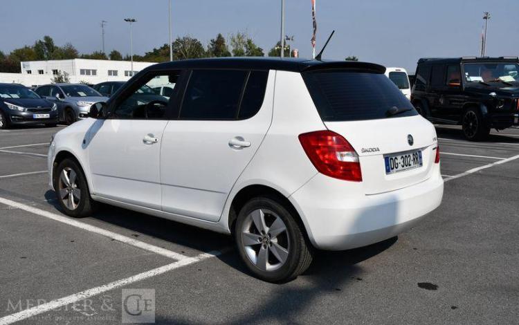 SKODA FABIA 1.2 60CH TOUR DE FRANCE BLANC DG-302-RR