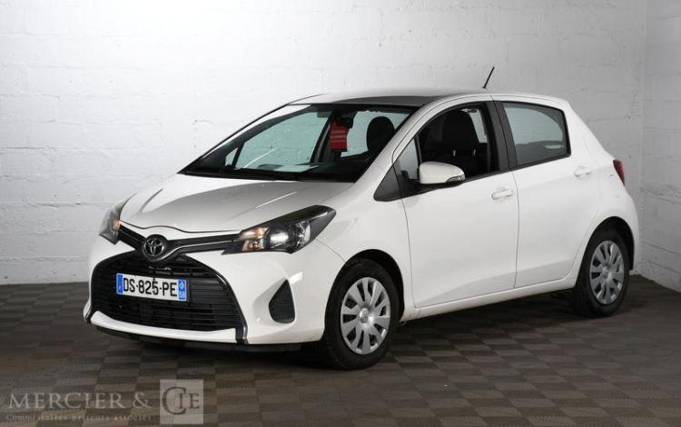 TOYOTA YARIS 1.0 VVTI 70CH FRANCE BLANC DS-825-PE