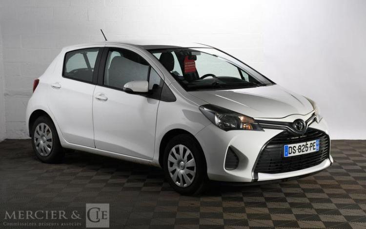 TOYOTA YARIS 1.0 VVTI 70CH FRANCE BLANC DS-825-PE