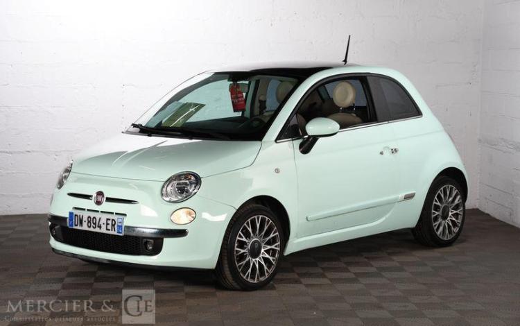 FIAT 500 1.2 70CH LOUNGE BLEU DW-894-ER