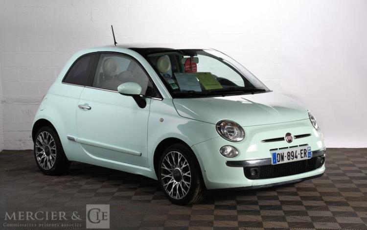 FIAT 500 1.2 70CH LOUNGE BLEU DW-894-ER