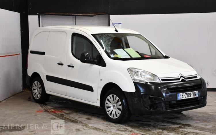 CITROEN BERLINGO PHASE II L1 1.6HDI FAP 90 CV BLANC EE-769-VN