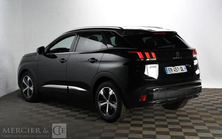 PEUGEOT 3008 1,6 BLUEHDI 120 GT LINE BVA NOIR ER-451-QL