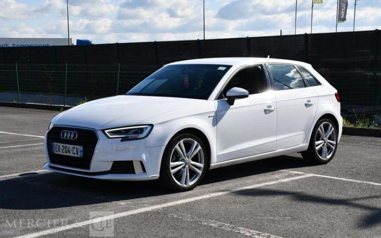 AUDI A3 SPORTBACK 1,6 TDI116 BLANC EX-204-CV