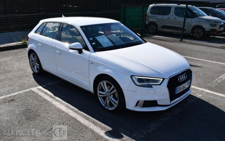 AUDI A3 SPORTBACK 1,6 TDI116 BLANC EX-204-CV