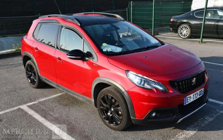 PEUGEOT 2008 GT LINE BLUEHDI 120 ROUGE EY-113-QD