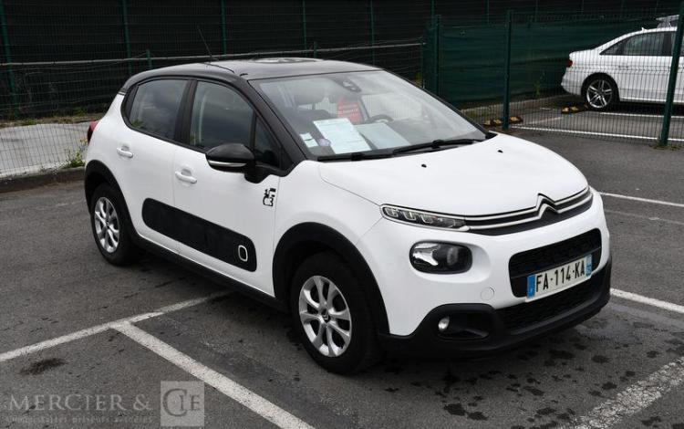 CITROEN C3 1,2 PURETECH 80 GRAPHIC BLANC FA-114-KA