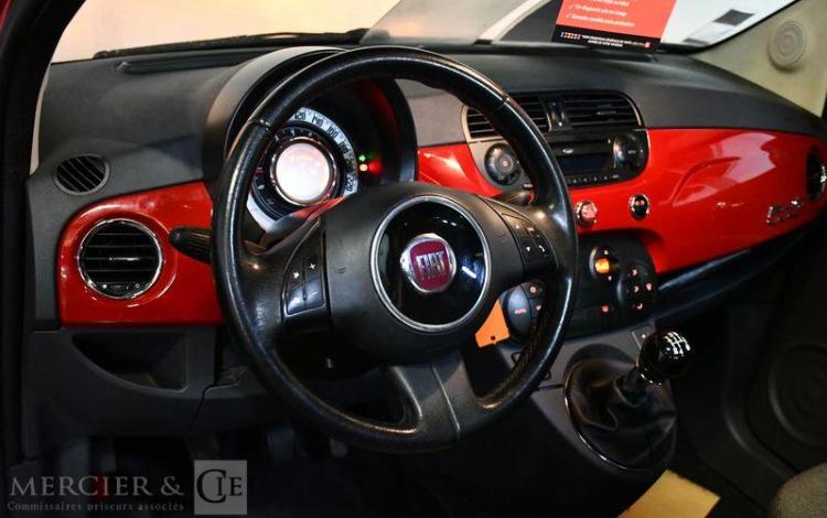 FIAT 500 CAB 1,2 70 LOUNGE S&S ROUGE FA-509-PN