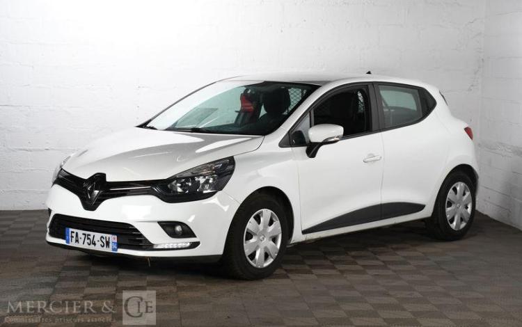 RENAULT CLIO IV 1,5 DCI 90 AIR MEDIA NAV BLANC FA-754-SW