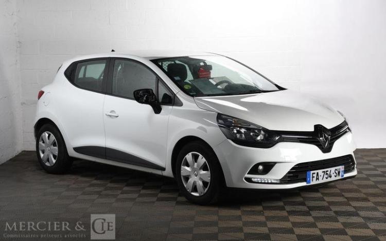 RENAULT CLIO IV 1,5 DCI 90 AIR MEDIA NAV BLANC FA-754-SW