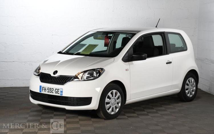 SKODA CITIGO 1,0 MPI 60CH BLANC FH-592-GE