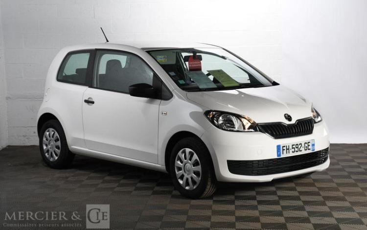 SKODA CITIGO 1,0 MPI 60CH BLANC FH-592-GE