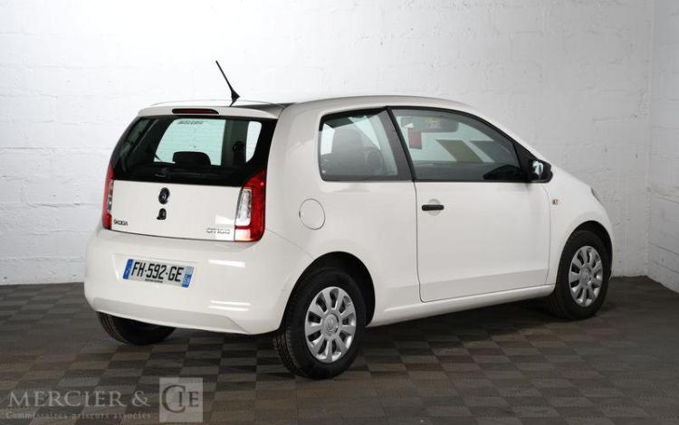 SKODA CITIGO 1,0 MPI 60CH BLANC FH-592-GE