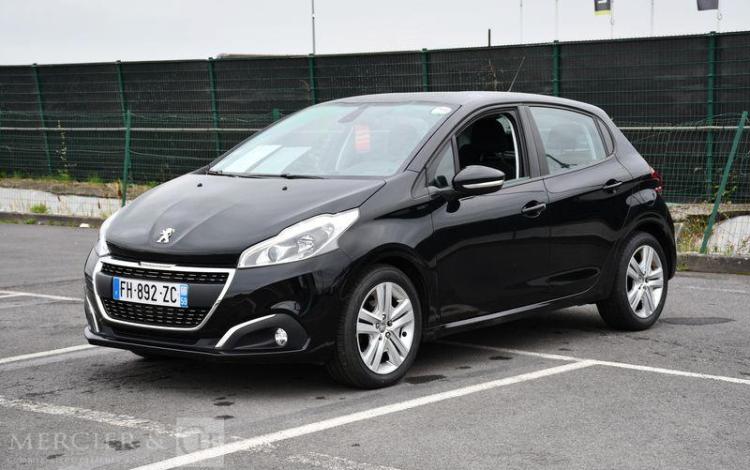 PEUGEOT 208 1,5 BLUEHDI 100CH S&S BVM5 SIGNATURE 5P NOIR FH-892-ZC