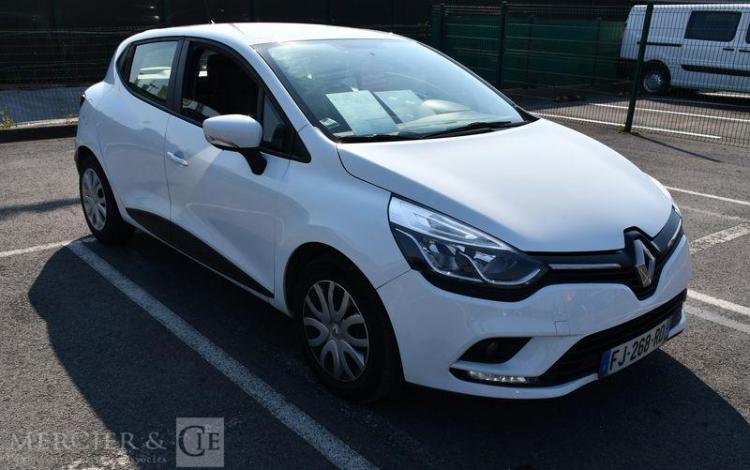 RENAULT CLIO STE AIR MEDIANAV DCI 75 BLANC FJ-268-RD