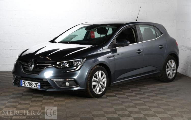 RENAULT MEGANE 1,5 BLUEDCI 115CH BUSINESS INTENS EDC BVA BLEU FK-788-ZE