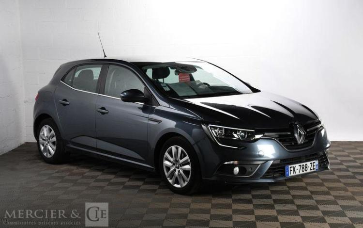 RENAULT MEGANE 1,5 BLUEDCI 115CH BUSINESS INTENS EDC BVA BLEU FK-788-ZE