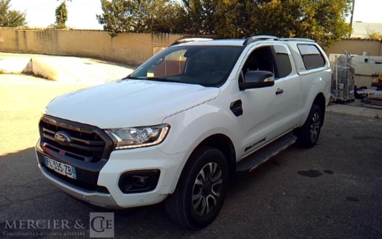 FORD RANGER SUPER CAB WILDTRAK TDCI B.A. 2.0 ECOBLUE BI TURBO 213CH BLANC FL-535-ZB