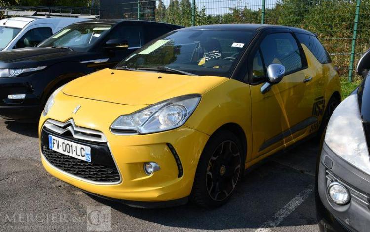 DS DS3 1,6 THP 150 SPORT PLUS JAUNE FV-001-LC