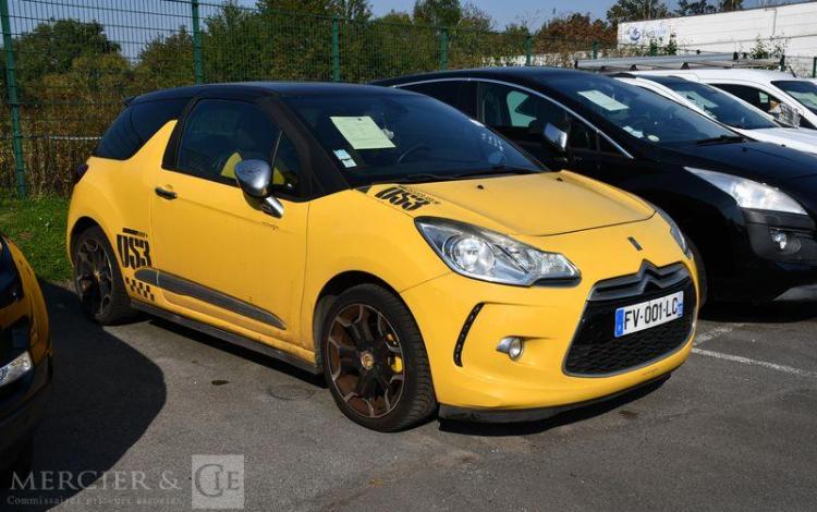 DS DS3 1,6 THP 150 SPORT PLUS JAUNE FV-001-LC