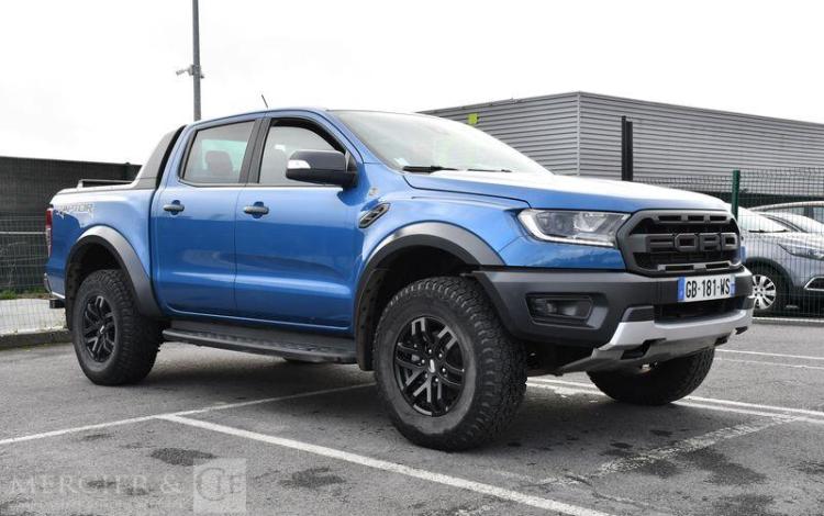 FORD RANGER DOUBLE CAB RAPTOR TDCI 213 BVA TYPE 02-21 LIMITED BLEU GB-181-WS