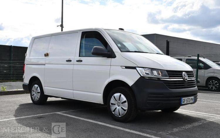 VOLKSWAGEN TRANSPORTER BLANC GF-573-PH