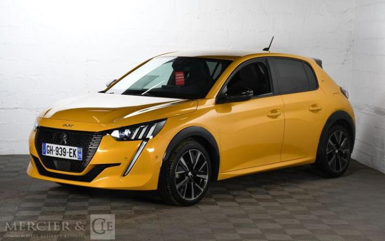 PEUGEOT 208 GT PACK PURE TECH 100 S&S JAUNE GH-939-EK