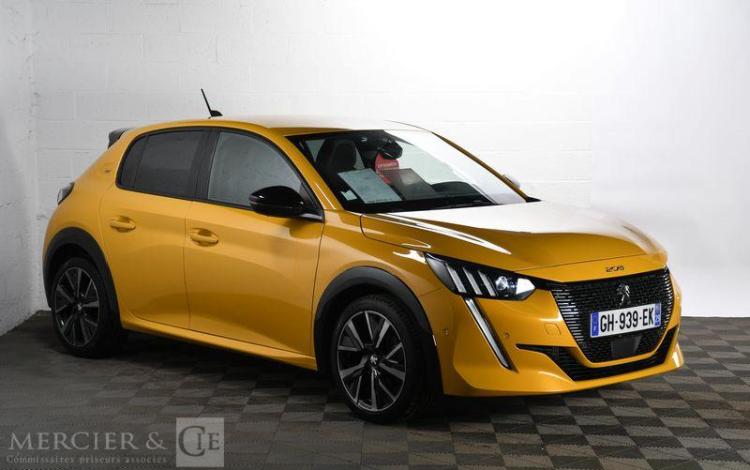 PEUGEOT 208 GT PACK PURE TECH 100 S&S JAUNE GH-939-EK