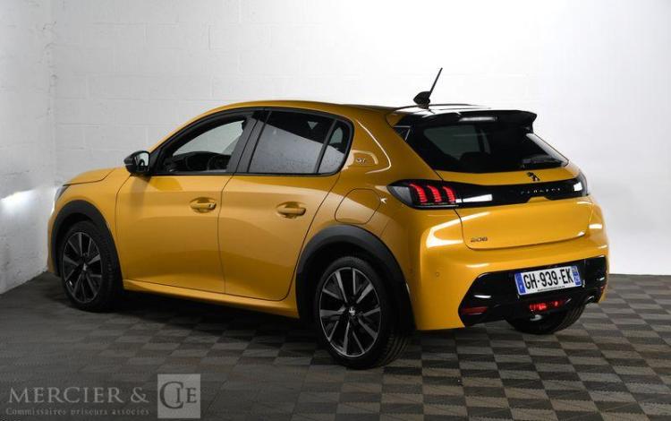 PEUGEOT 208 GT PACK PURE TECH 100 S&S JAUNE GH-939-EK