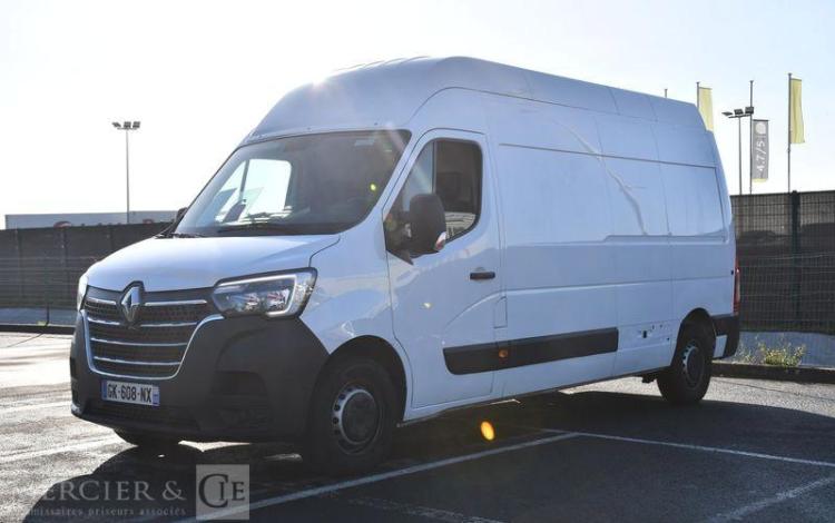 RENAULT MASTER F3500 L3H3 BLUE DCI 145 BLANC GK-608-NX