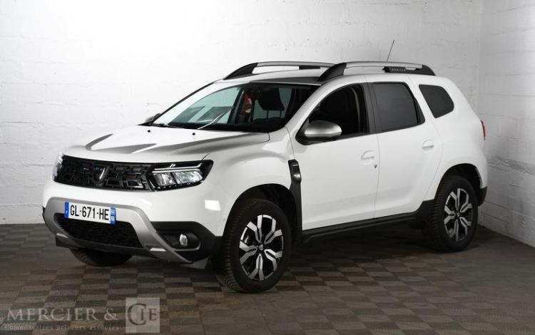 DACIA DUSTER PRESTIGE BLUE DCI 115 4X4 BLANC GL-671-HE