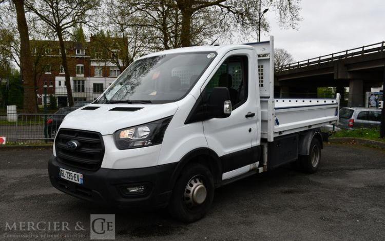 FORD TRANSIT 2T CHASSIS CAB 350 L2 2,0 ECOBLUE 170CH S&S TREND BUSINESS BLANC GL-735-EV